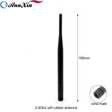 Antena de borracha flexível do impulsionador sem fio de Wifi 2.4Ghz 5dB do Manufactory com o conector masculino de Sma
